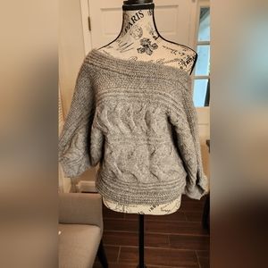 Off the Shoulder Knit Sweater